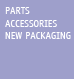 Repuestos, accesorios, envase nuevo